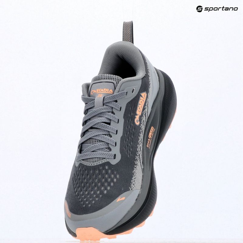 Scarpe da corsa donna Brooks Cascadia 20 grey/grey/peach 8