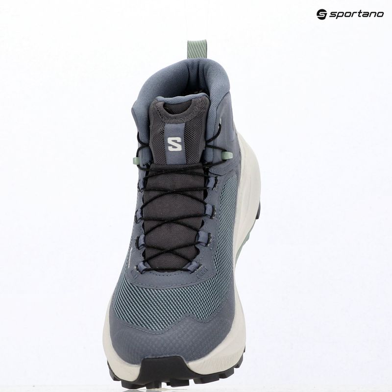Scarpe da trekking donna Salomon Genesis Mid GTX grisaille/green milieu 15