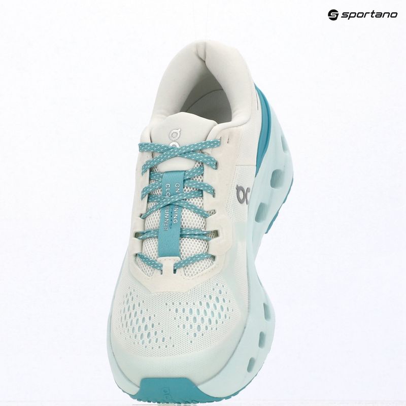 Scarpe da corsa donna On Cloudrunner 3 ivory/aquamarine 15