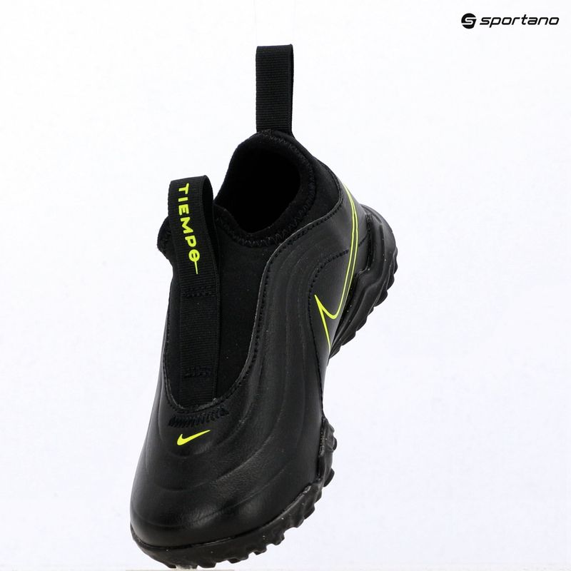 Scarpe da calcio junior Nike Tiempo Maestro Flex Jr TF PS black/volt/black 15