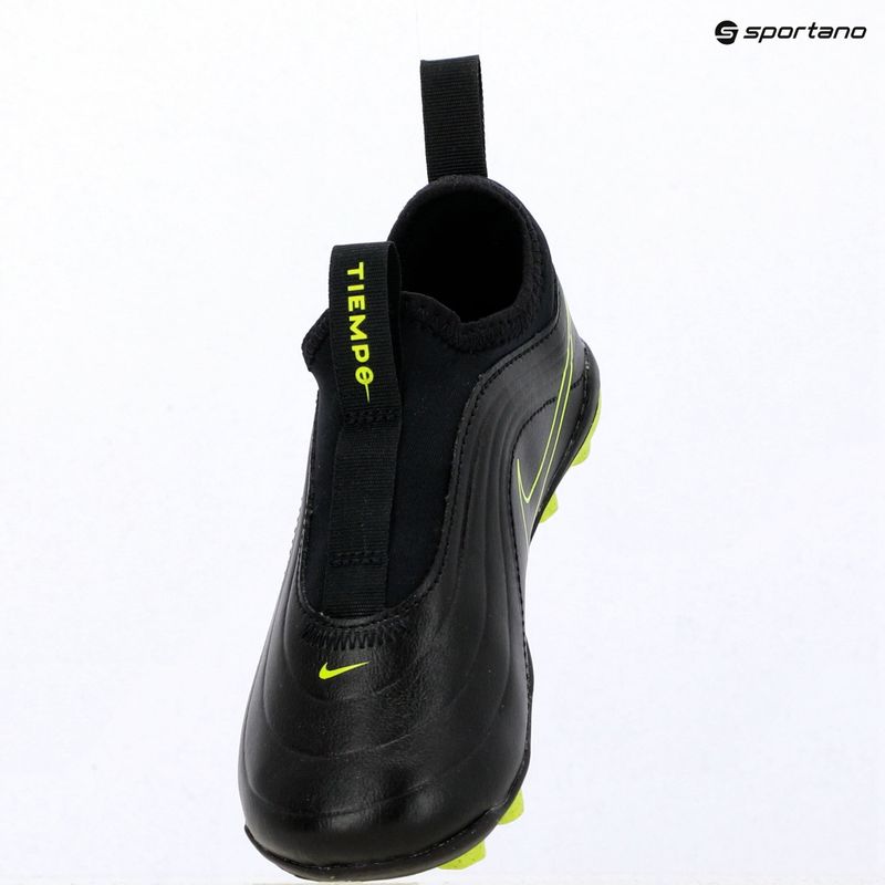 Scarpe da calcio junior Nike Tiempo Maestro Flex Jr FG/MG PS black/volt/black 16
