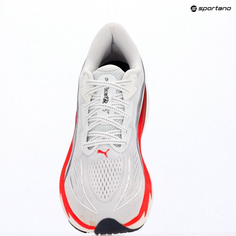 Scarpe da corsa uomo Puma Velocity Nitro 5 puma white/ultra red 18