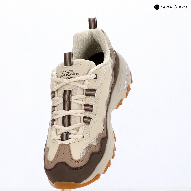 Scarpe da donna SKECHERS D'Lites Vintage Wave beige 16