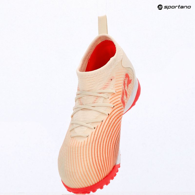 Scarpe da calcio bambino PUMA Future 9 Match TT+ Mid Jr sugared almond/puma white/ultra red/puma black 8