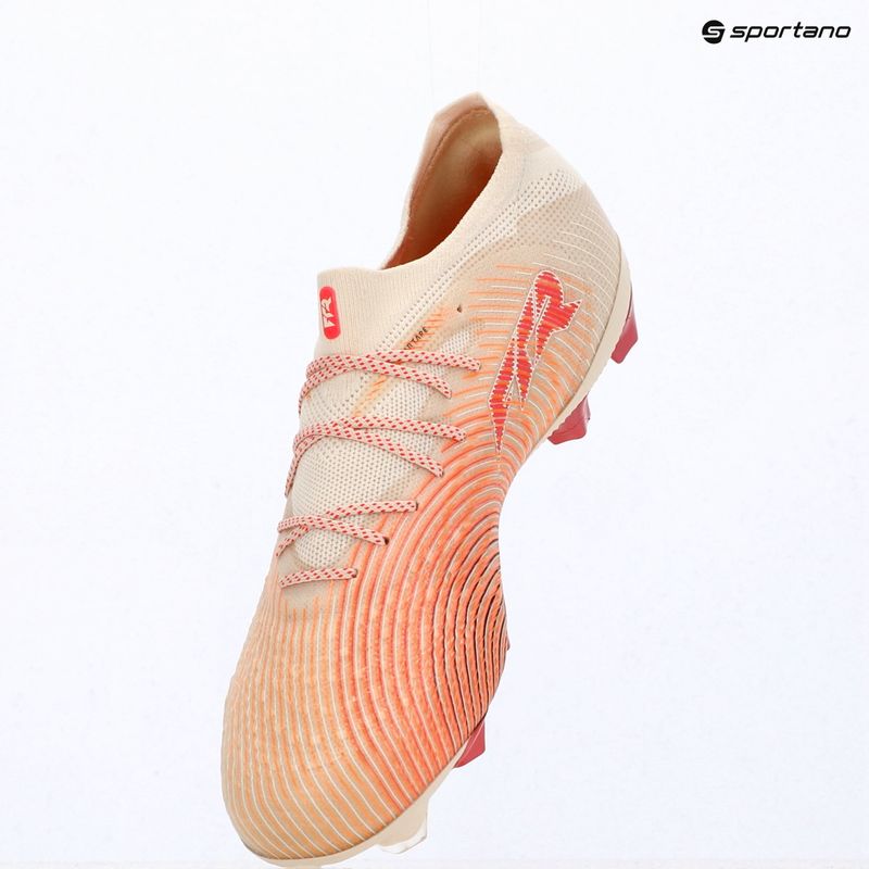 Scarpe da calcio PUMA Future 9 Ultimate Low FG sugared almond/puma white/ultra red/puma black 8