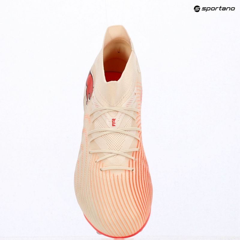 Scarpe da calcio PUMA Future 9 Match MxSG sugared almond/puma white/ultra red/puma black 8