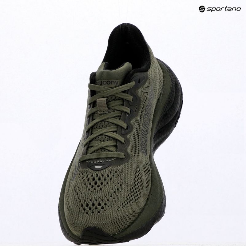 Scarpe da corsa uomo Saucony Ride 19 fatigue/black 15