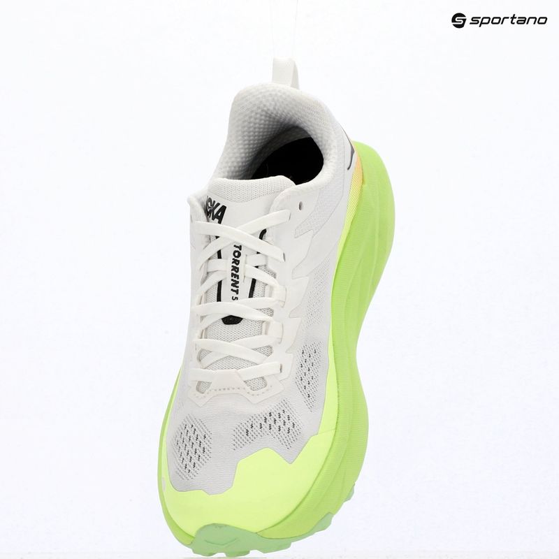Scarpe da corsa uomo HOKA Torrent 5 frost/neon yuzu 10