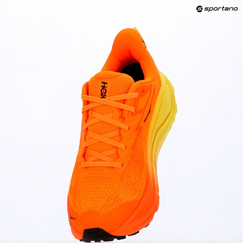 Scarpe da corsa uomo HOKA Challenger 8 neon tangerine/hoka citrus 8