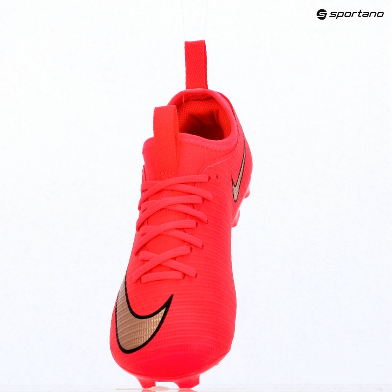 Scarpe da calcio bambino Nike Jr. Mercurial Vapor 17 Academy bright crimson/blur 8