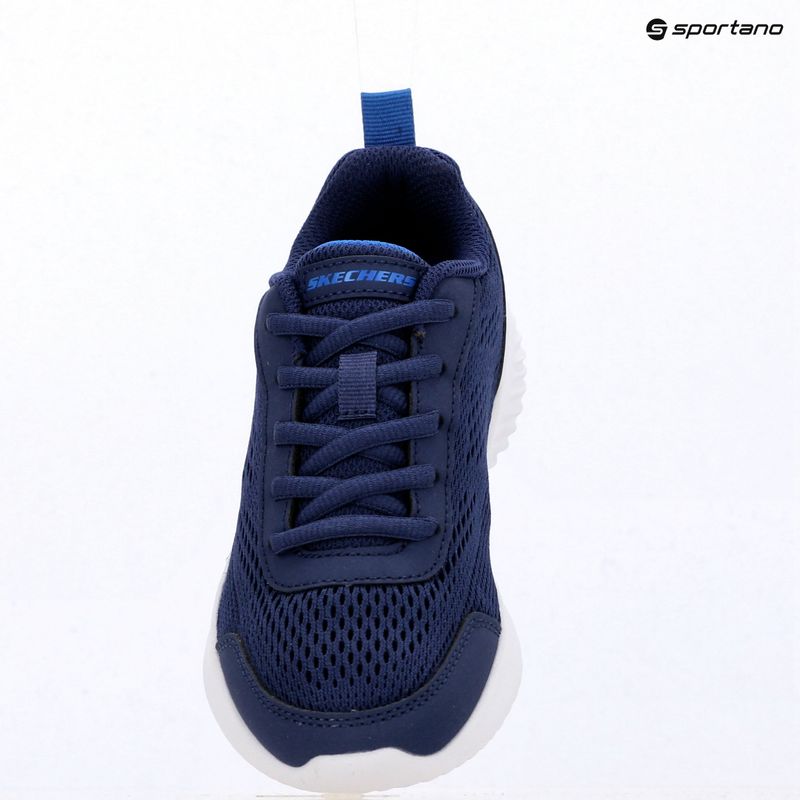 Scarpe per bambini Skechers Bounder Quanta-Pacer blue 8