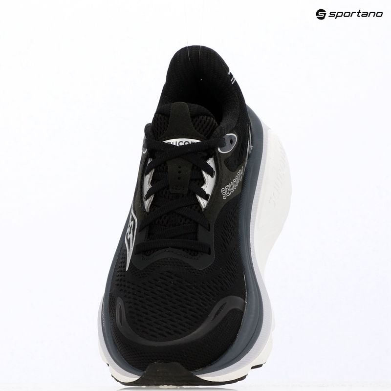 Scarpe da corsa donna Saucony Hurricane 26 black/silver 8