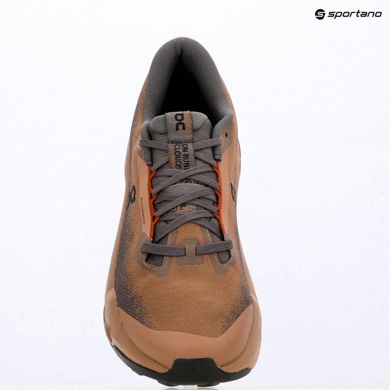 Scarpe da corsa uomo On Cloudsurfer Trail 2 Waterproof portobello/pebble 8