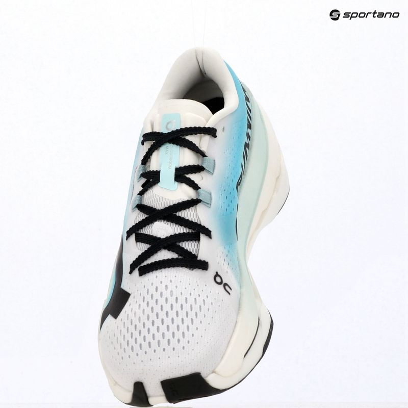 Scarpe da corsa uomo On Cloudboom Max white/flurry 8