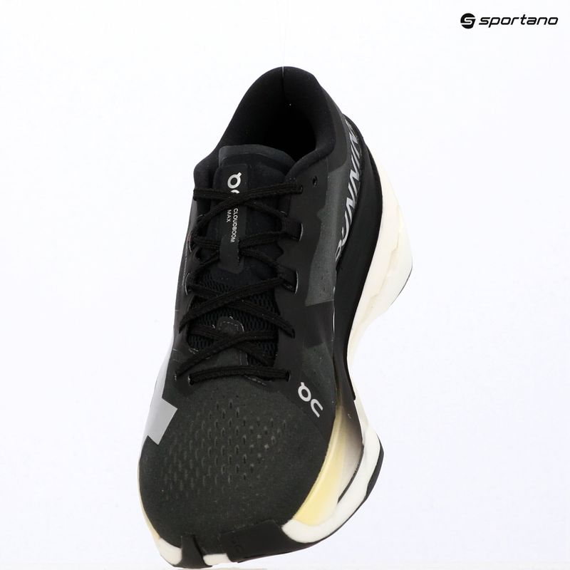 Scarpe da corsa uomo On Cloudboom Max black 8