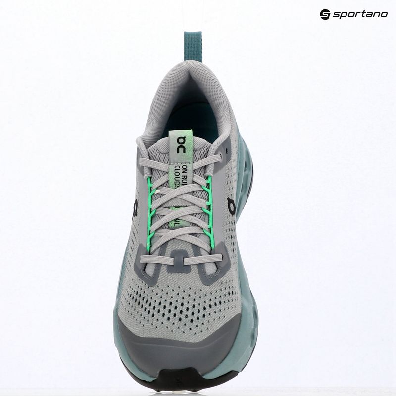 Scarpe da corsa uomo On Cloudsurfer Trail 2 platinum/tide 8
