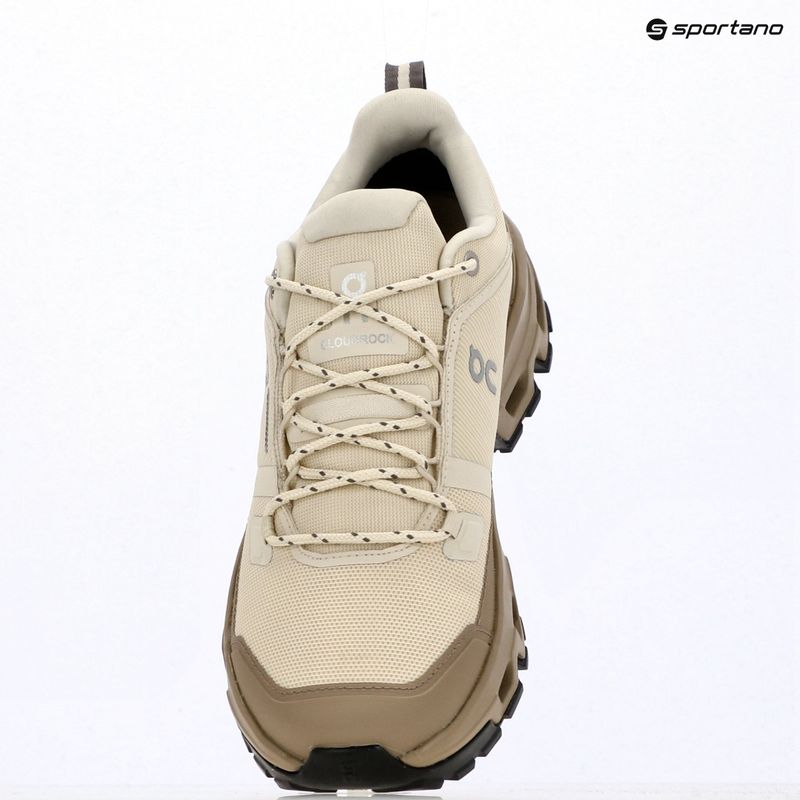 Scarpe da trekking uomo On Cloudrock Low Waterproof earth/black 9