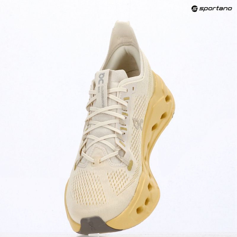 Scarpe da corsa uomo On Cloudsurfer Max ivory/dijon 8
