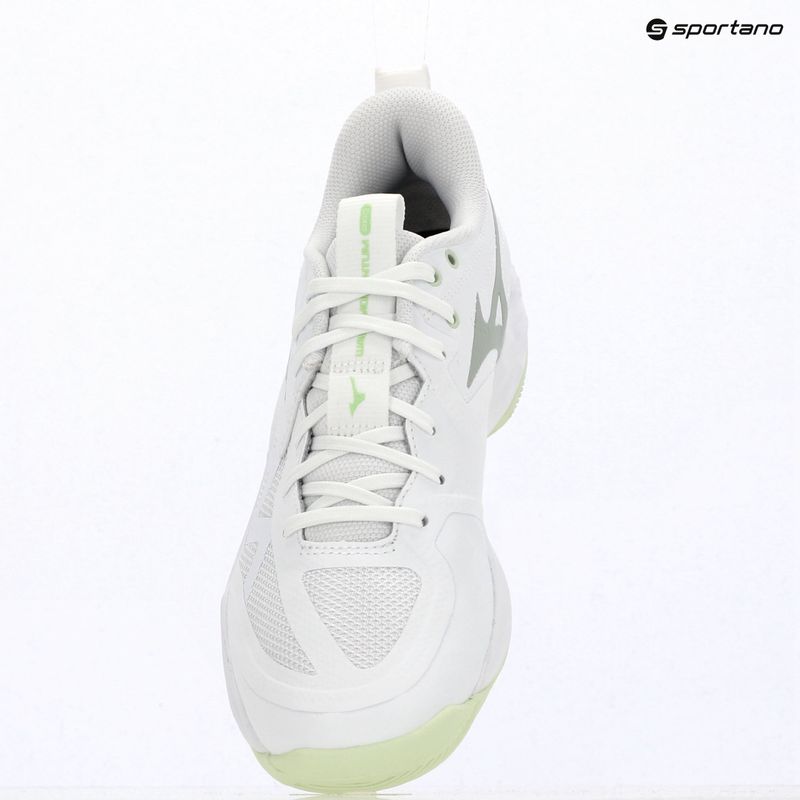 Scarpe da pallavolo donna Mizuno Wave Momentum Pro white/aqua gray/ambrosia 15