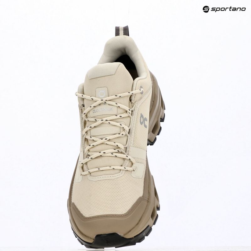 Scarpe da trekking donna On Cloudrock Low Waterproof grain/soba 7