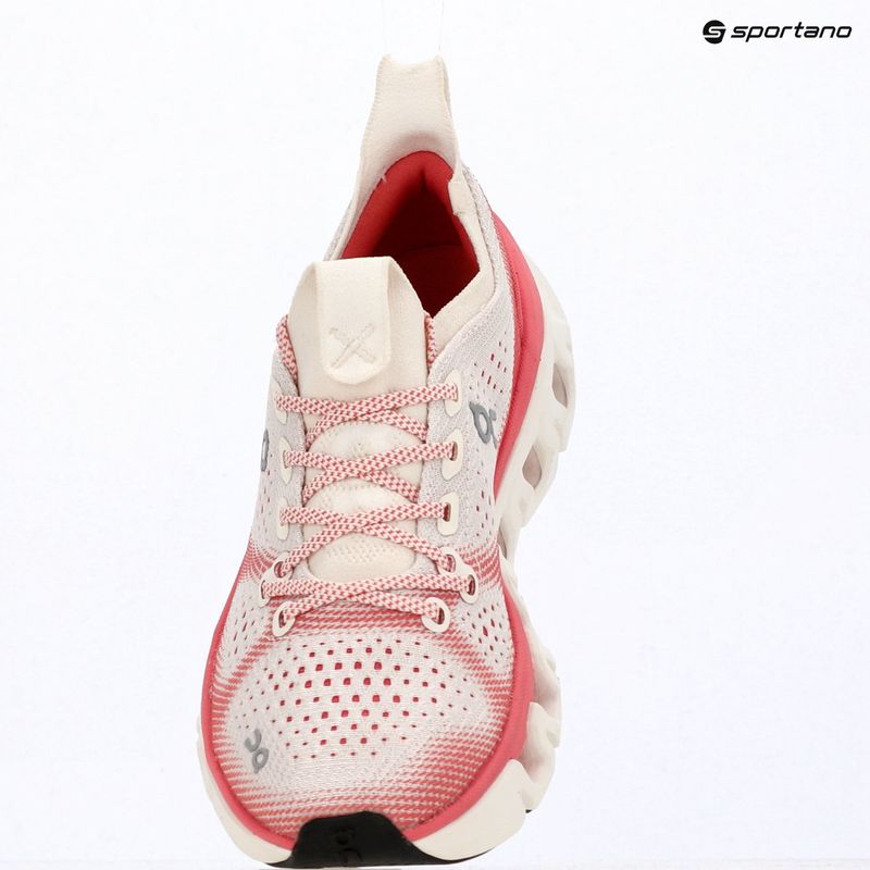 Scarpe da allenamento donna On Cloud X Tempo ivory/camellia 5