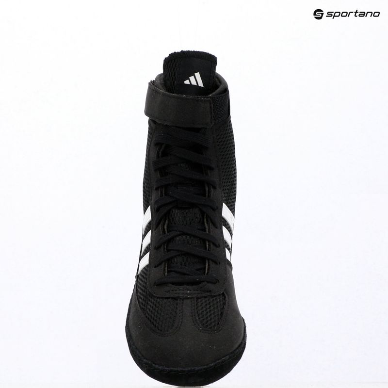 Scarpe da lotta uomo adidas Combat Speed 4 core black/footwear white 16