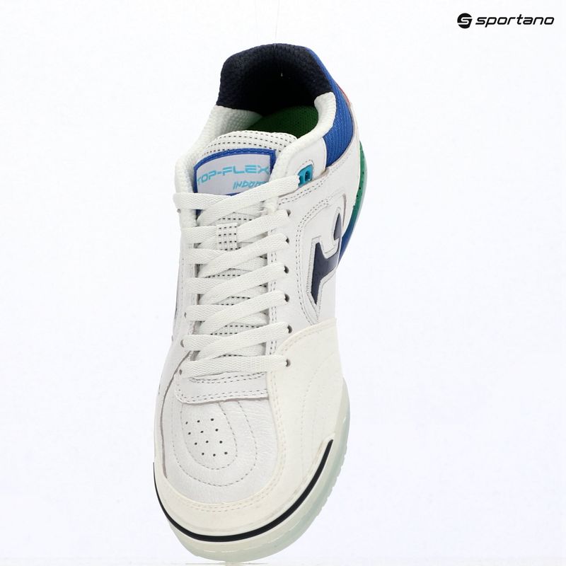 Scarpe da calcio uomo Joma Top Flex Indoor white 13