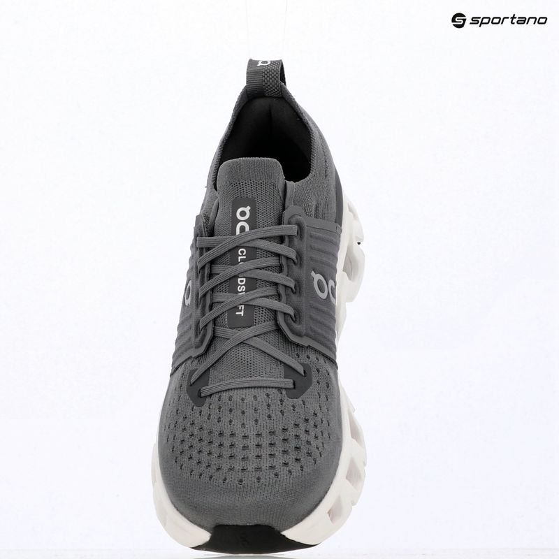 Scarpe da corsa uomo On Cloudswift 4 rock/white 14