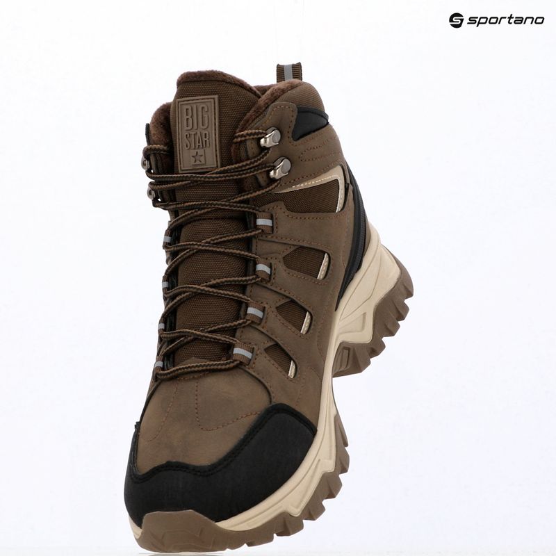 Scarpe da uomo BIG STAR UU174316 brown 13