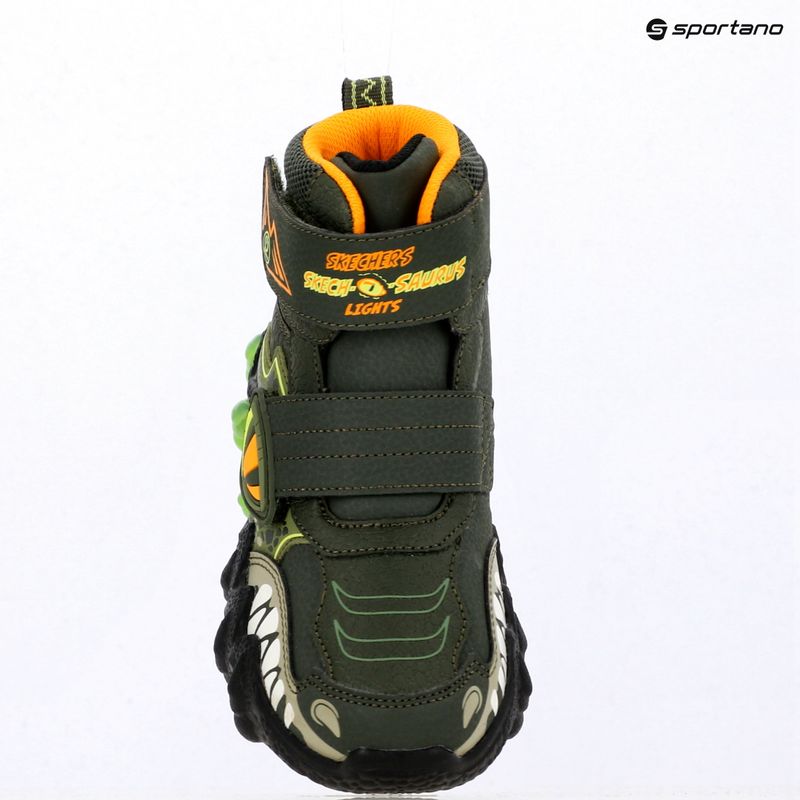 Doposci da bambino SKECHERS Skech-O-Saurus Lights 2.0 green 16