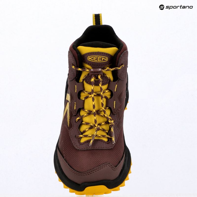 Scarponcini da trekking per bambini KEEN Zionic Mid Wp huckleberry/mango mint 15