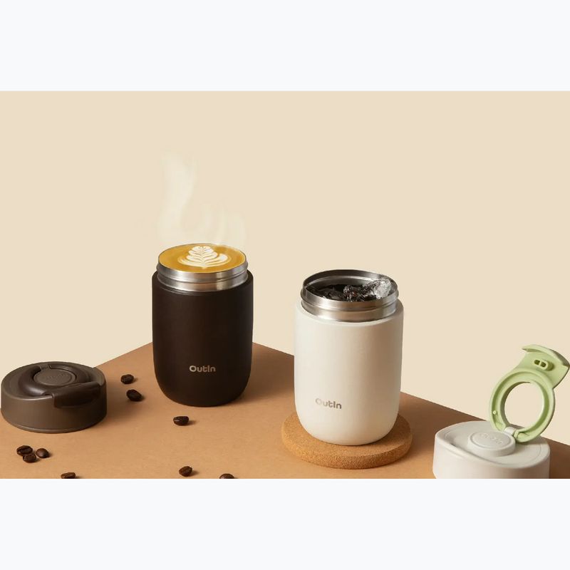 Borraccia termica OutIn Travel Tumbler 350 ml sand white 3