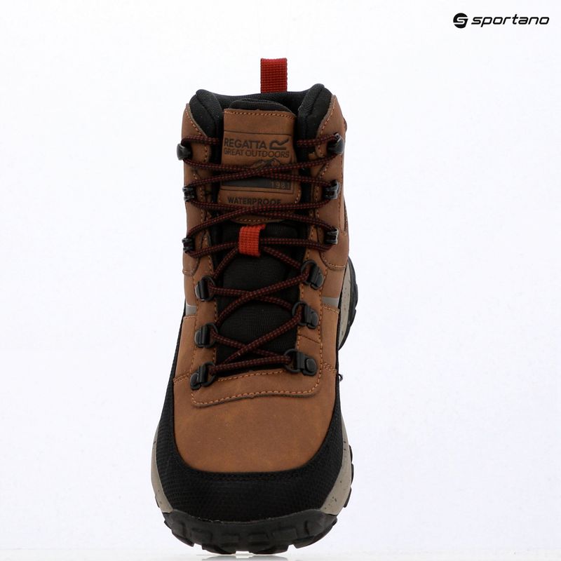 Scarpe da trekking uomo REGATTA Renford brown/rio red 17