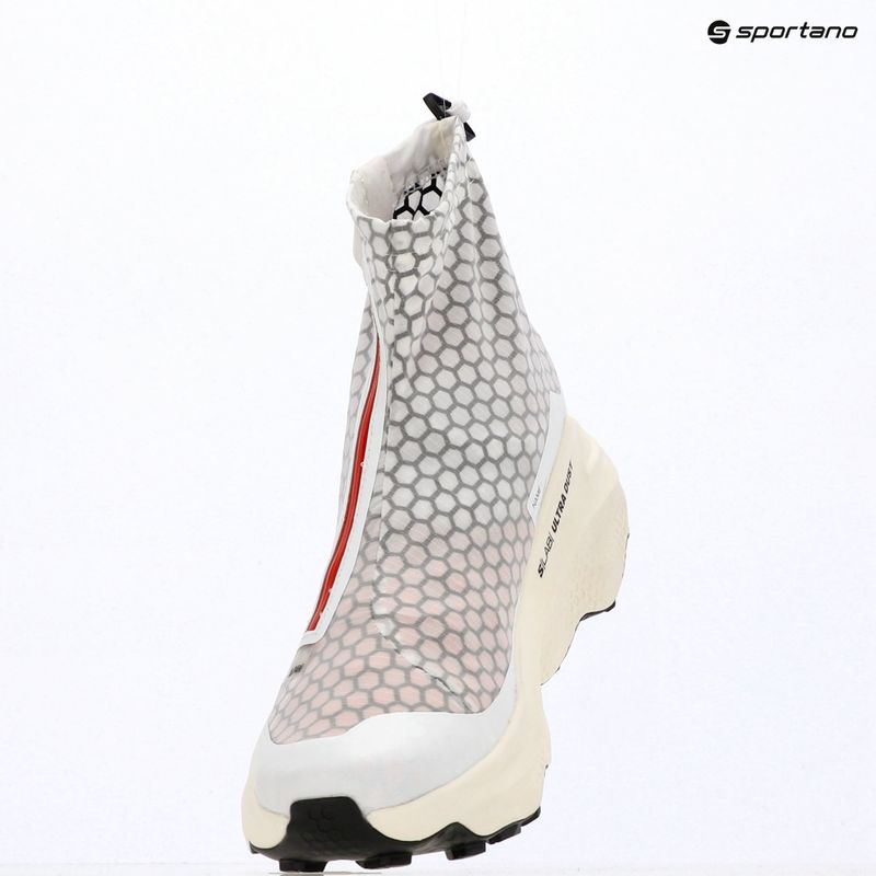 Scarpe da running da uomo Salomon S/Lab Ultra Dust white/fiery red/vanilla ice 18