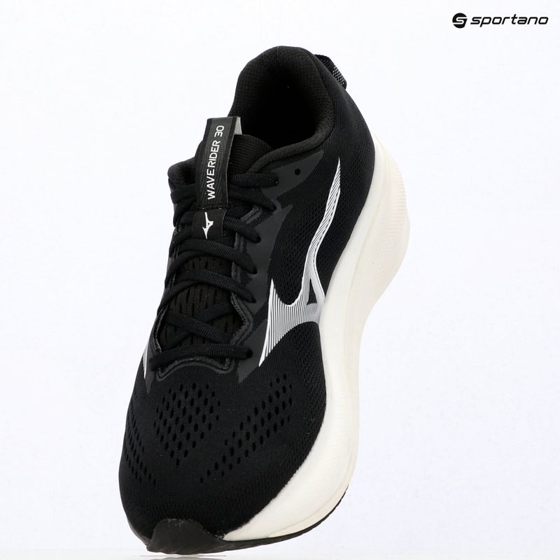 Scarpe da corsa uomo Mizuno Wave Rider 30 2E black/white 15