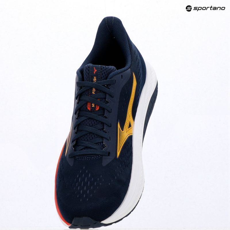 Scarpe da corsa uomo Mizuno Fortrush dress blues/Artisan's gold/tomato puree 14
