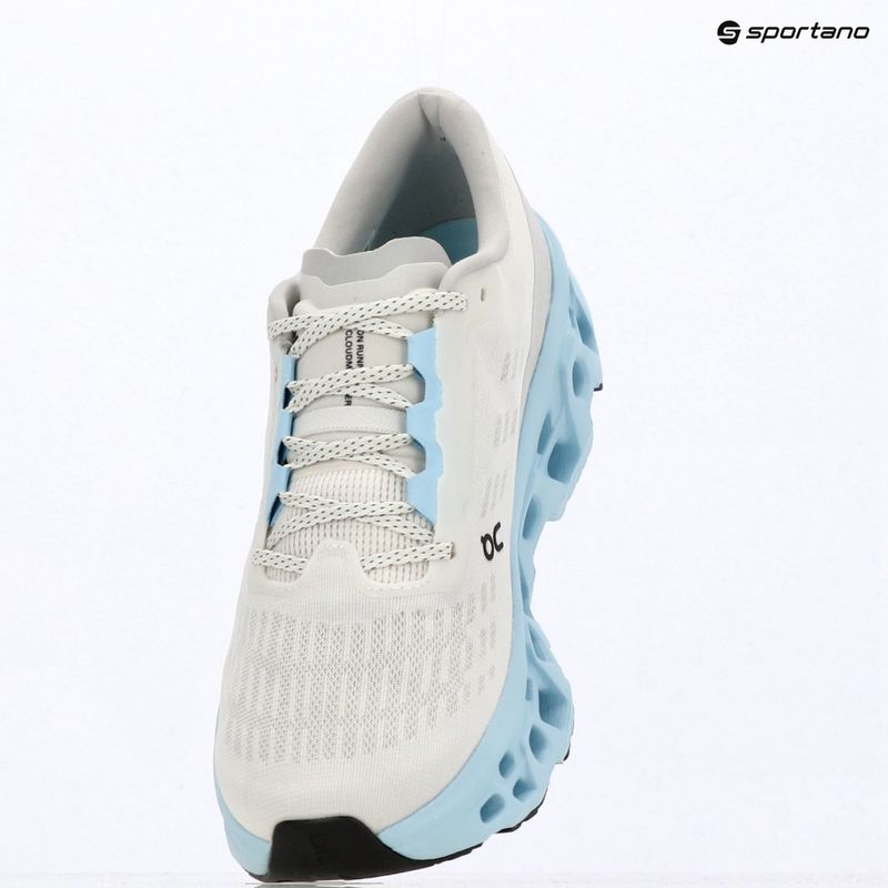 Scarpe da corsa uomo On Cloudmonster 3 ivory/topaz 14