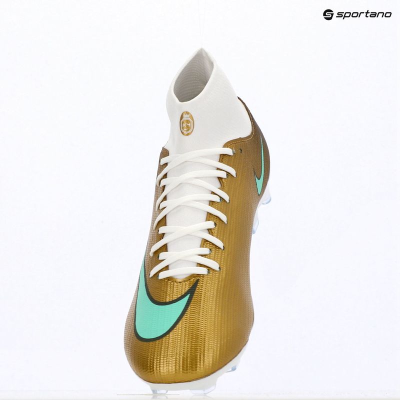 Scarpe da calcio uomo Nike Mercurial Superfly 11 Academy "Kylian Mbappé" metallic gold/green glow 17