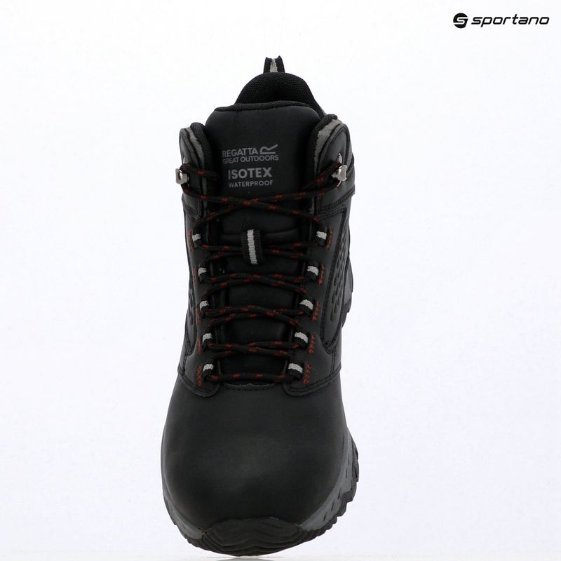 Scarpe da trekking uomo REGATTA Amble Boot Waterproof black/riored 17