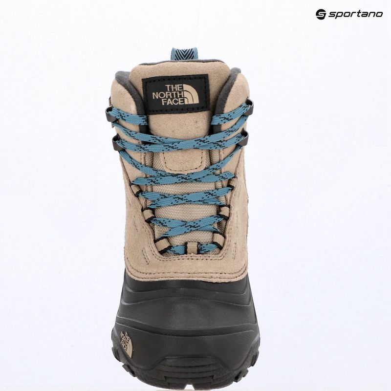 Doposci da bambino The North Face Chilkat V Lace Wp timeless taupe/pale teal 15