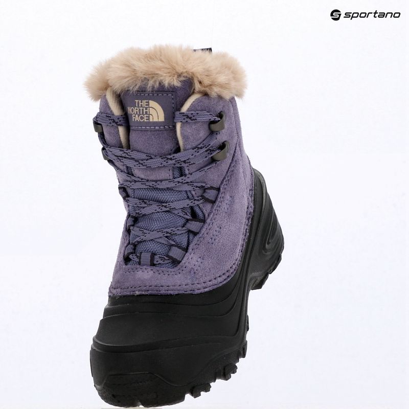 Doposci da bambino The North Face Shellista V Lace Wp grounded plum/endless dus 15