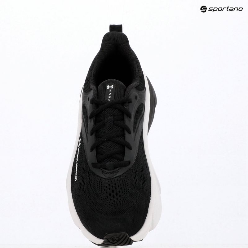 Scarpe da corsa uomo Under Armour Rogue 6 black/black/white 11