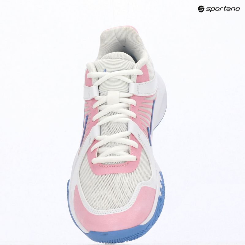 Scarpe da pallavolo Nike Zoom Hyperspeed Court 2 white/pink rise/valor blue 9
