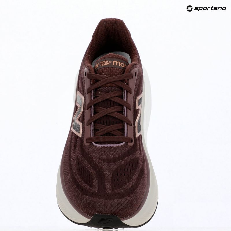 Scarpe da corsa donna New Balance Fresh Foam More V6 cherry leather/fast track 9