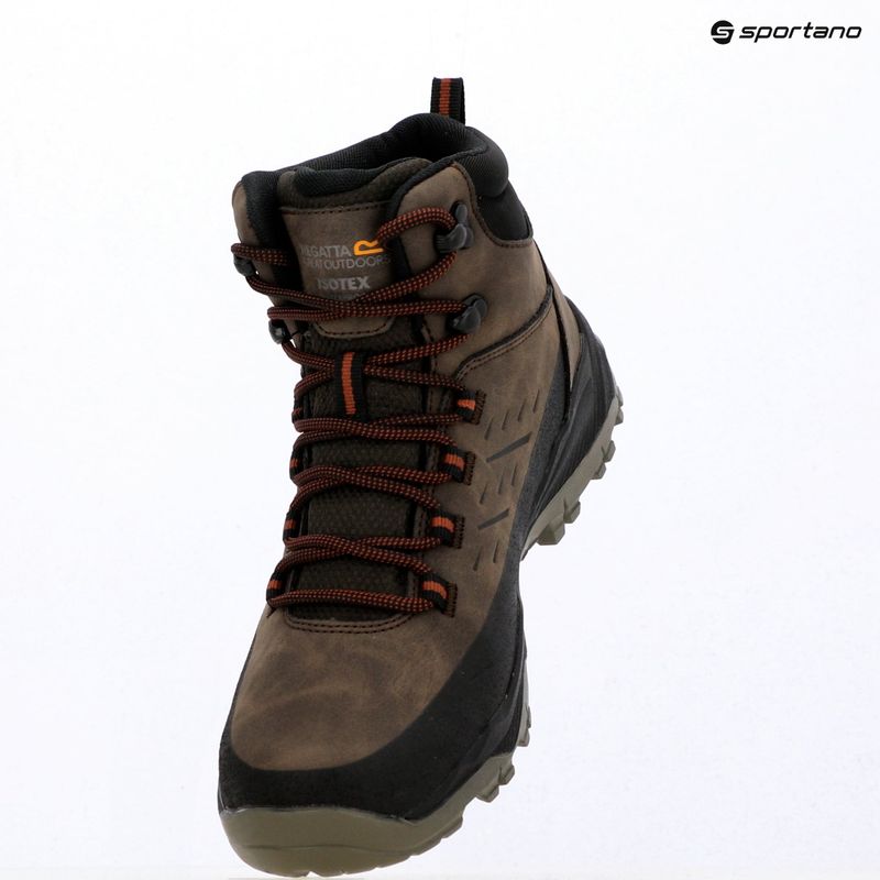 Scarpe da trekking uomo REGATTA Blake peat/burnt henna 18