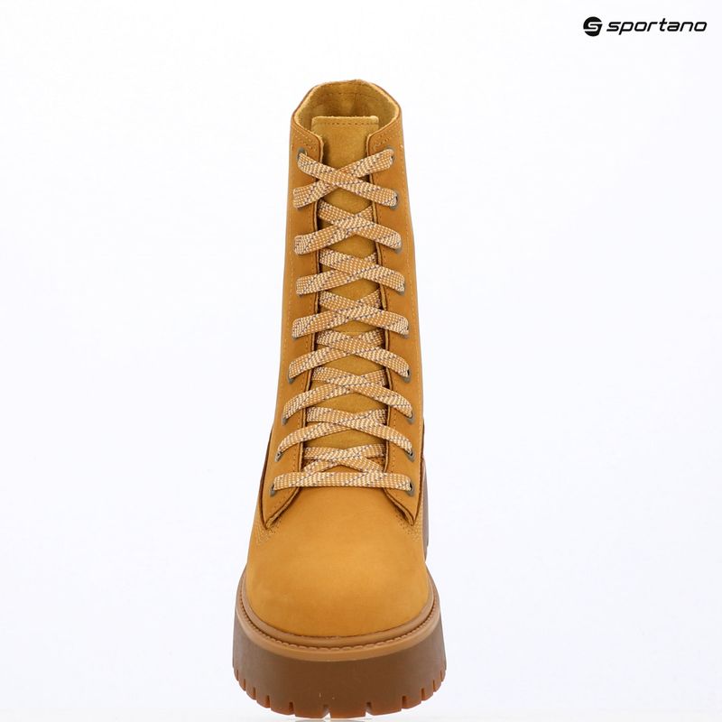 Scarpe da donna Timberland Stone Street Mid Lace Up wheat nubuck 9