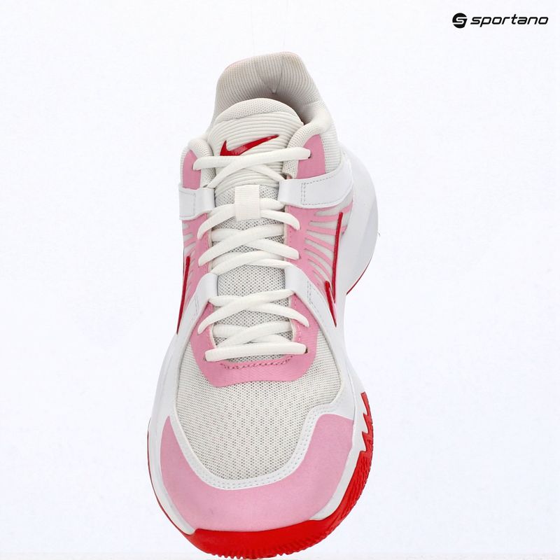 Scarpe da pallavolo Nike Zoom Hyperspeed Court 2 white/pink rise/university red 9