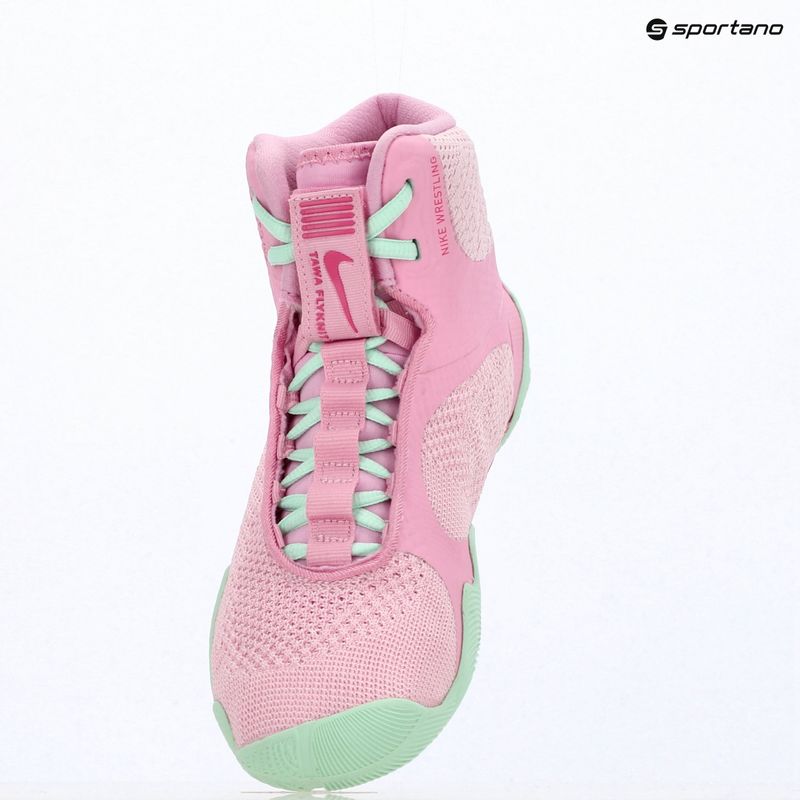 Scarpe da lotta Nike Tawa pink foam/pink rise/arctic green/desert pink 9