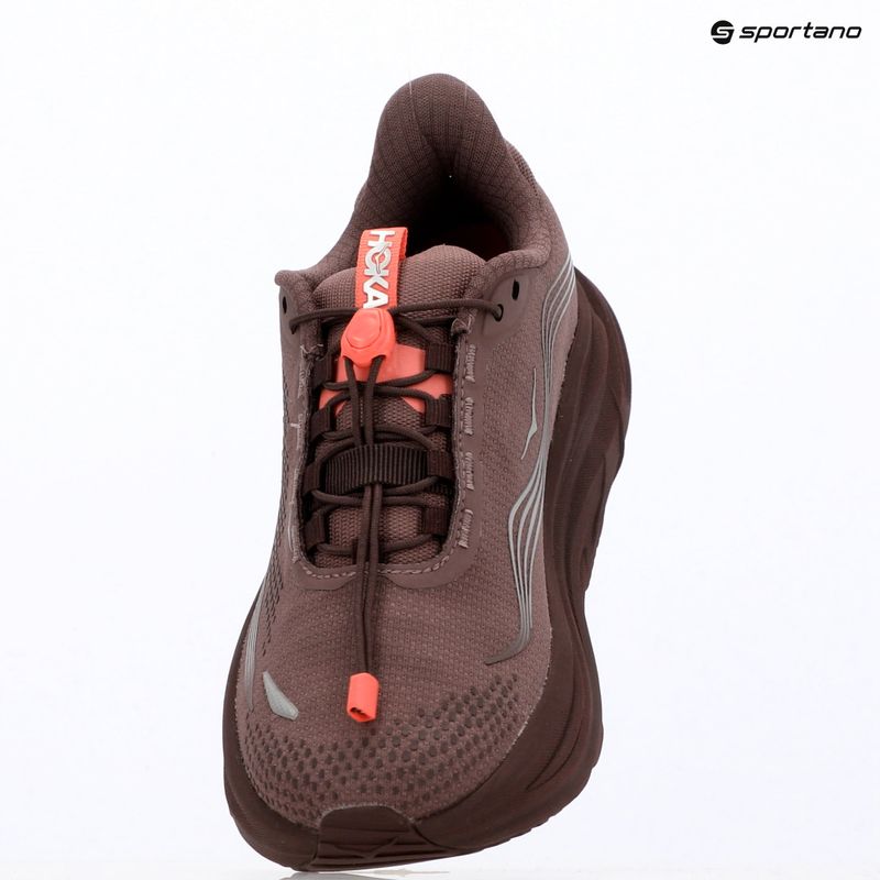Scarpe da corsa donna HOKA Clifton 11 GTX Wide smoky quartz/deep mauve 18
