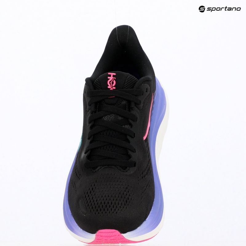 Scarpe da corsa donna Hoka Clifton 11 black/neon nebula 15